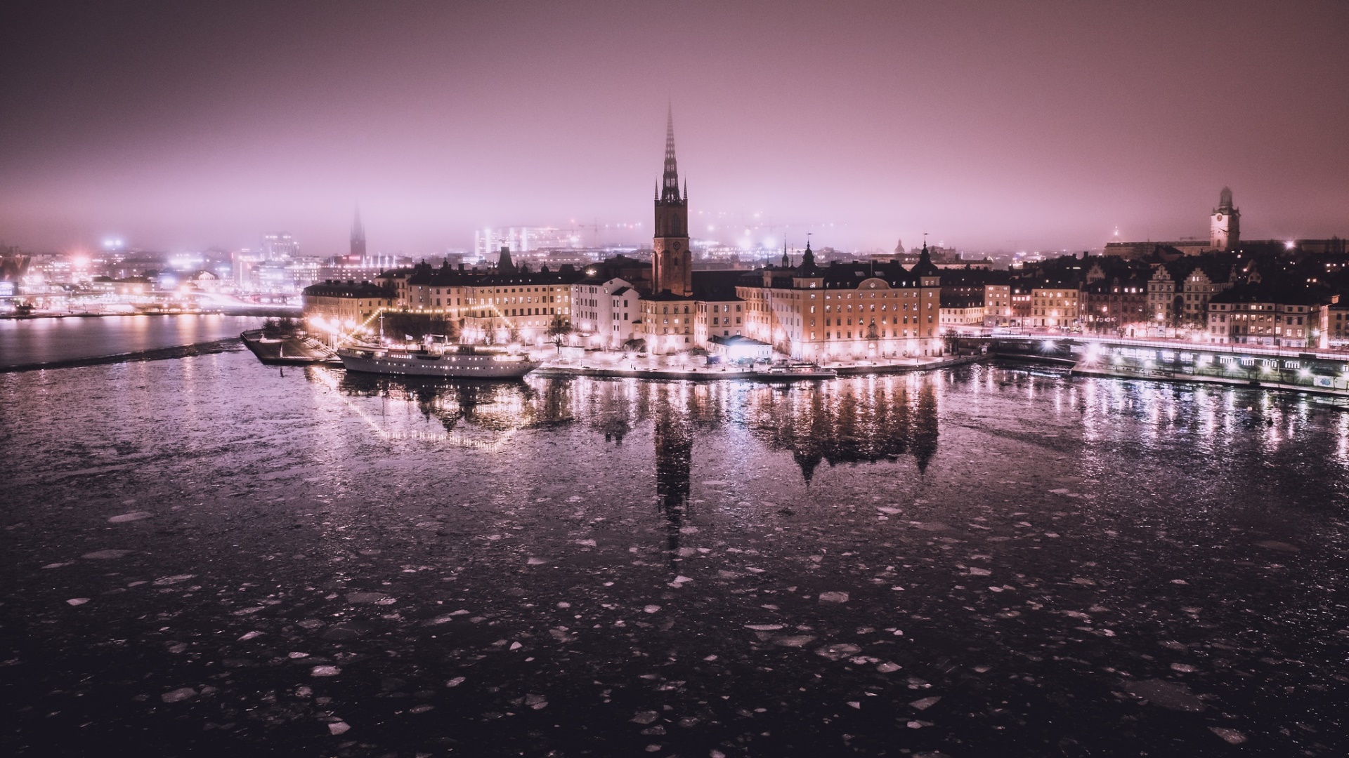 cityscape, Stockholm Wallpaper