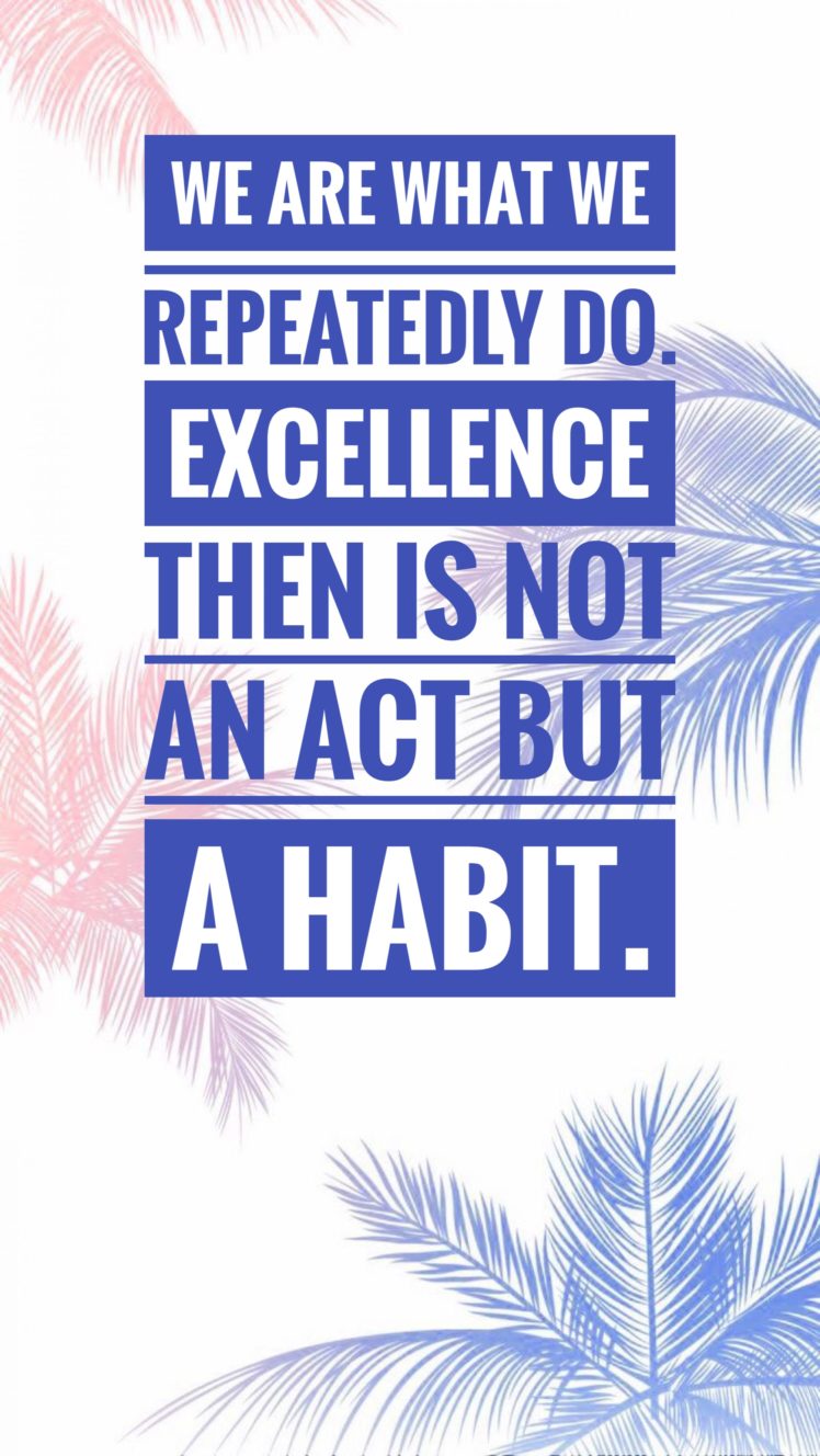 Aristotle, Quote, Excellence HD Wallpaper Desktop Background