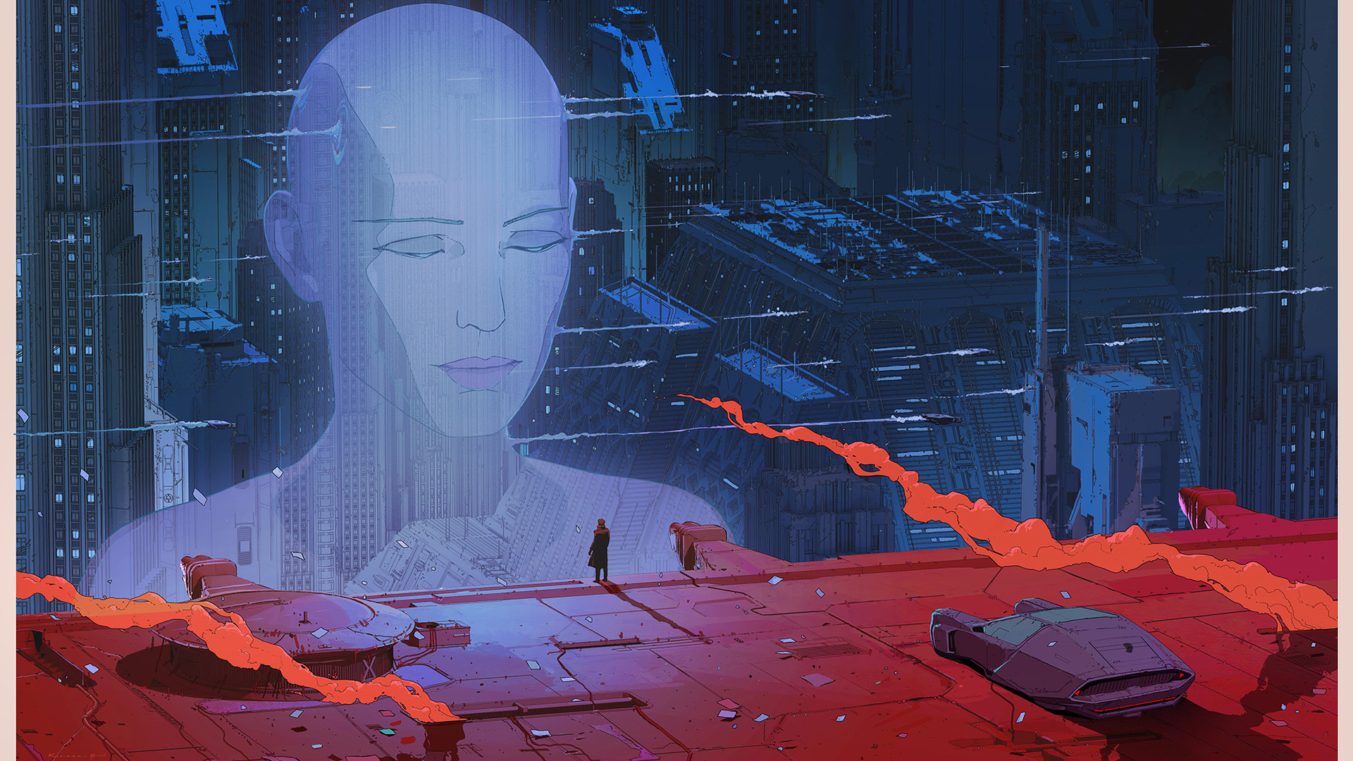 digital art, Blade Runner 2049, Blade Runner Wallpaper