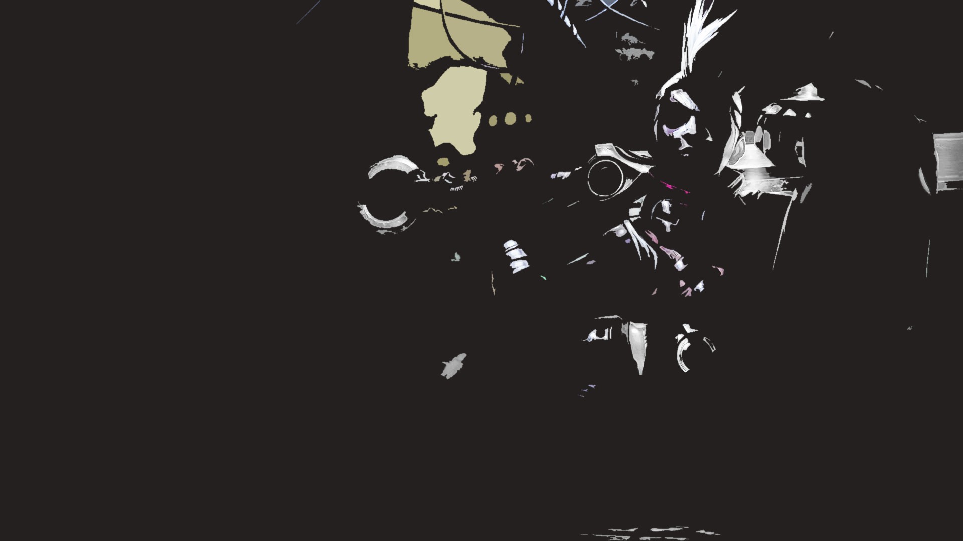 Ekko, Black, Simple, Summoners Rift, League of Legends Wallpaper