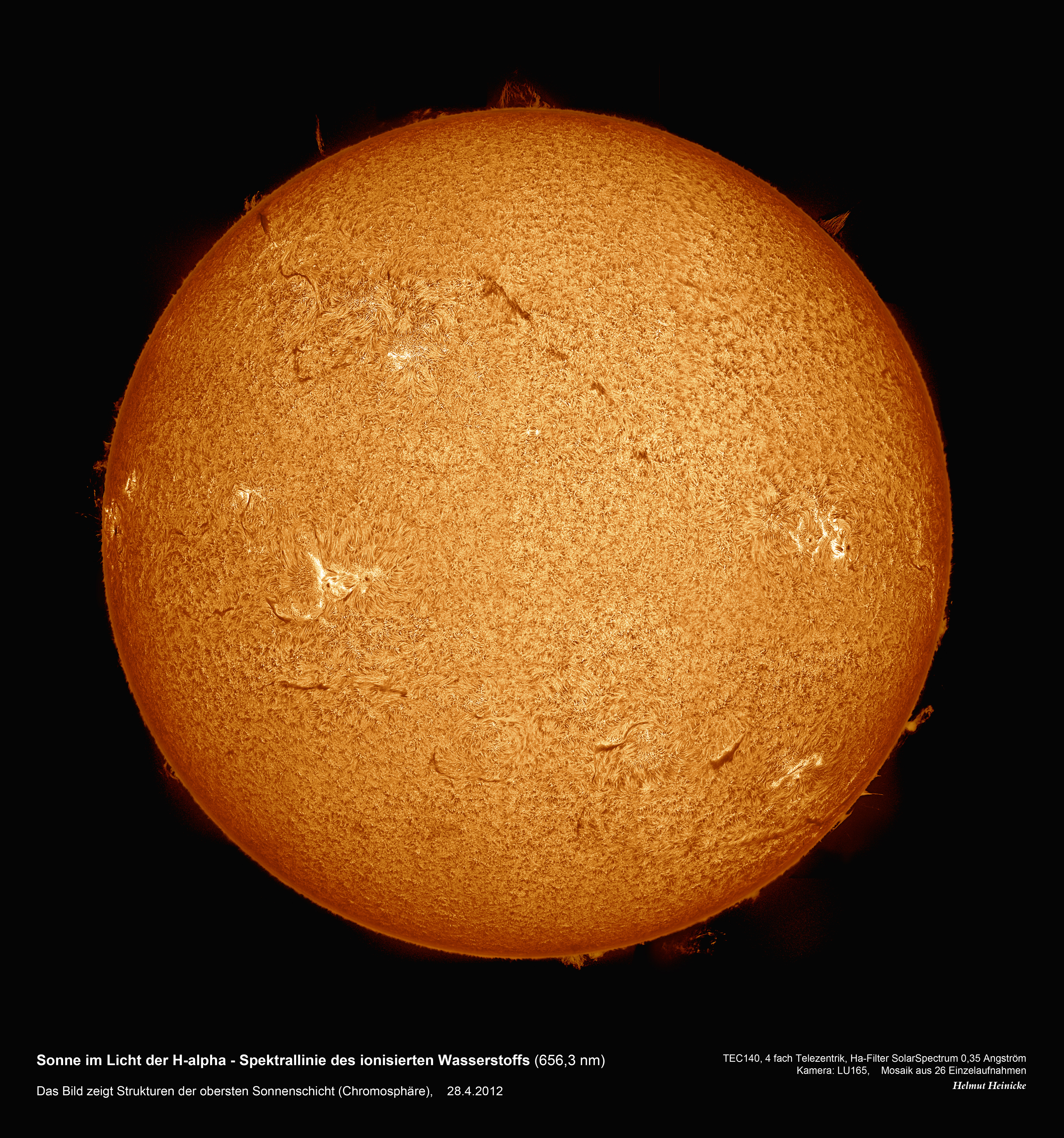 Sun, H alpha, Astronomy Wallpaper