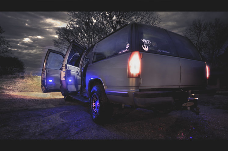 elliott kiegelis, Suburban, GMC, LEDs, LED headlight, Pickup trucks, SUV HD Wallpaper Desktop Background
