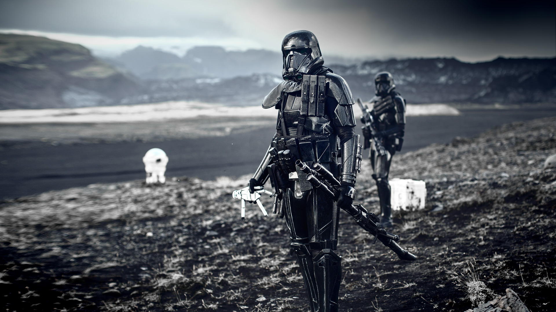 Imperial Death Trooper, Stormtrooper, Star Wars, Rogue One: A Star Wars Story Wallpaper