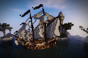 Minecraft, Ship, Video games
