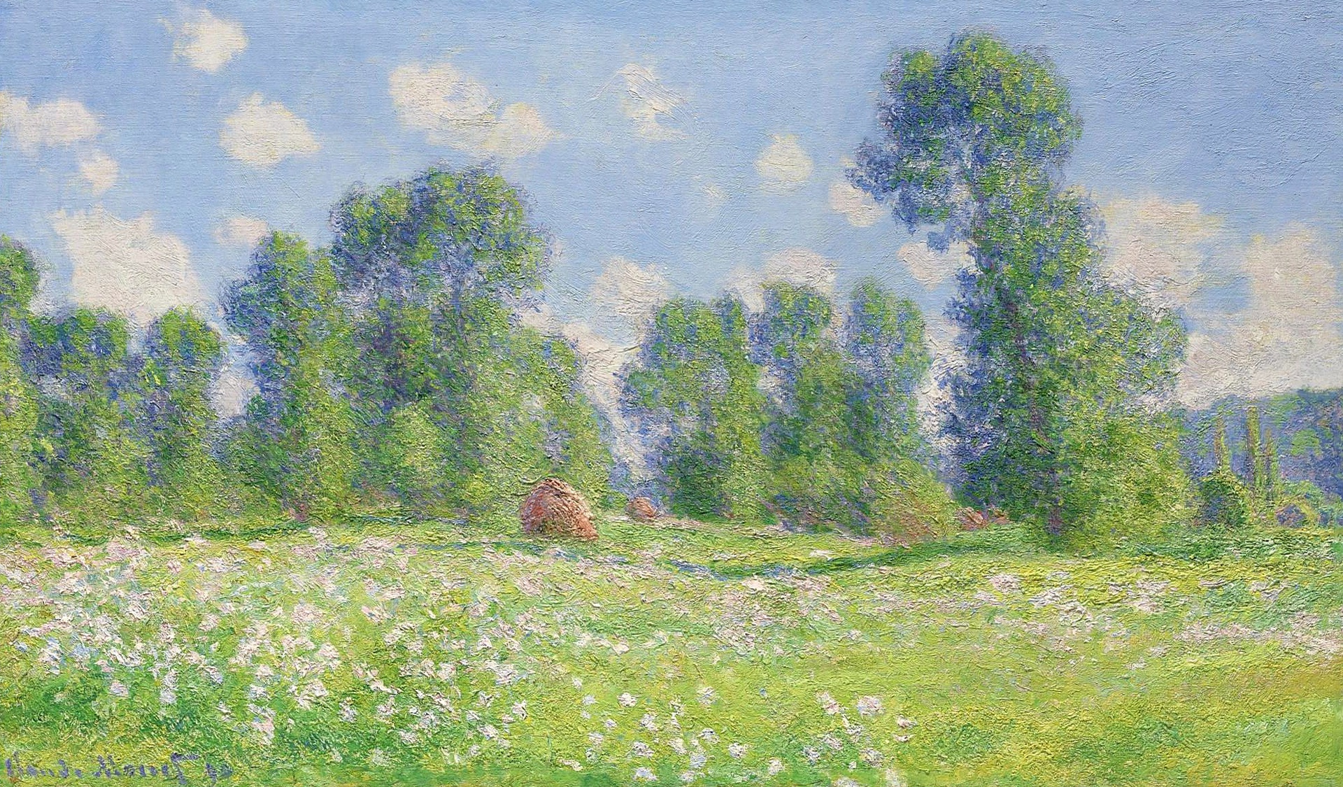 Claude Monet, Painting, Classic art, Nature, Landscape Wallpaper