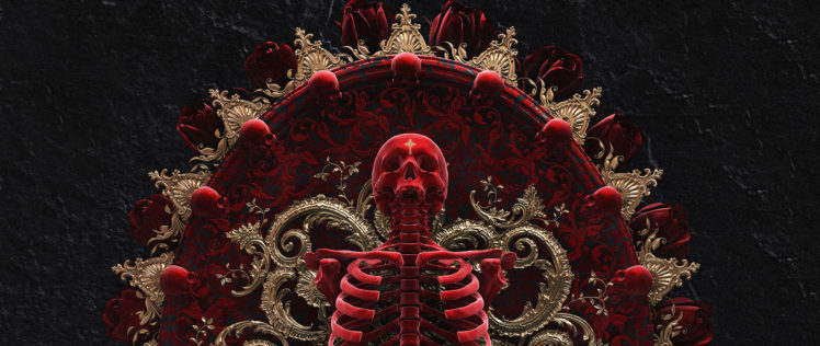 skull and bones, Gold HD Wallpaper Desktop Background