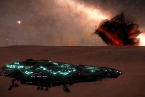 Elite: Dangerous, Video games, Space, Nebula, Anaconda (spaceship)