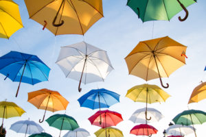umbrella, Photography, Colorful, Clear sky