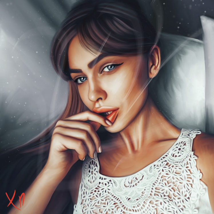 women, Xilston Arts, Alexandra Danilova, Portrait HD Wallpaper Desktop Background