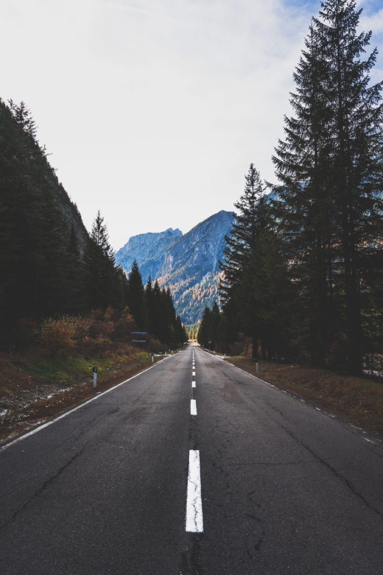 water, Mountains, Road, Trees Wallpapers HD / Desktop and Mobile ...