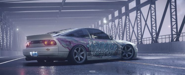 CROWNED, Need for Speed, Nissan 200SX HD Wallpaper Desktop Background