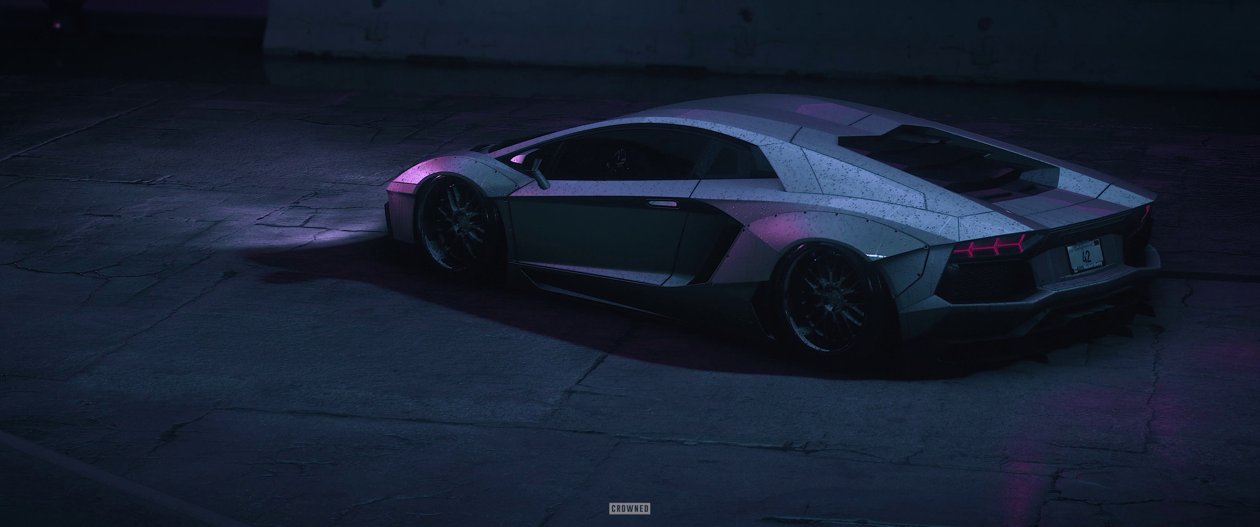 CROWNED, Need for Speed, Lamborghini Aventador, Vehicle Wallpaper