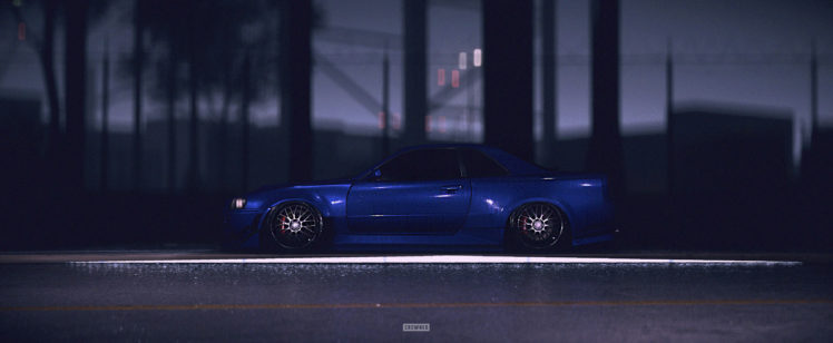 Crowned Need For Speed Nissan Skyline Gt R R34 Wallpapers Hd