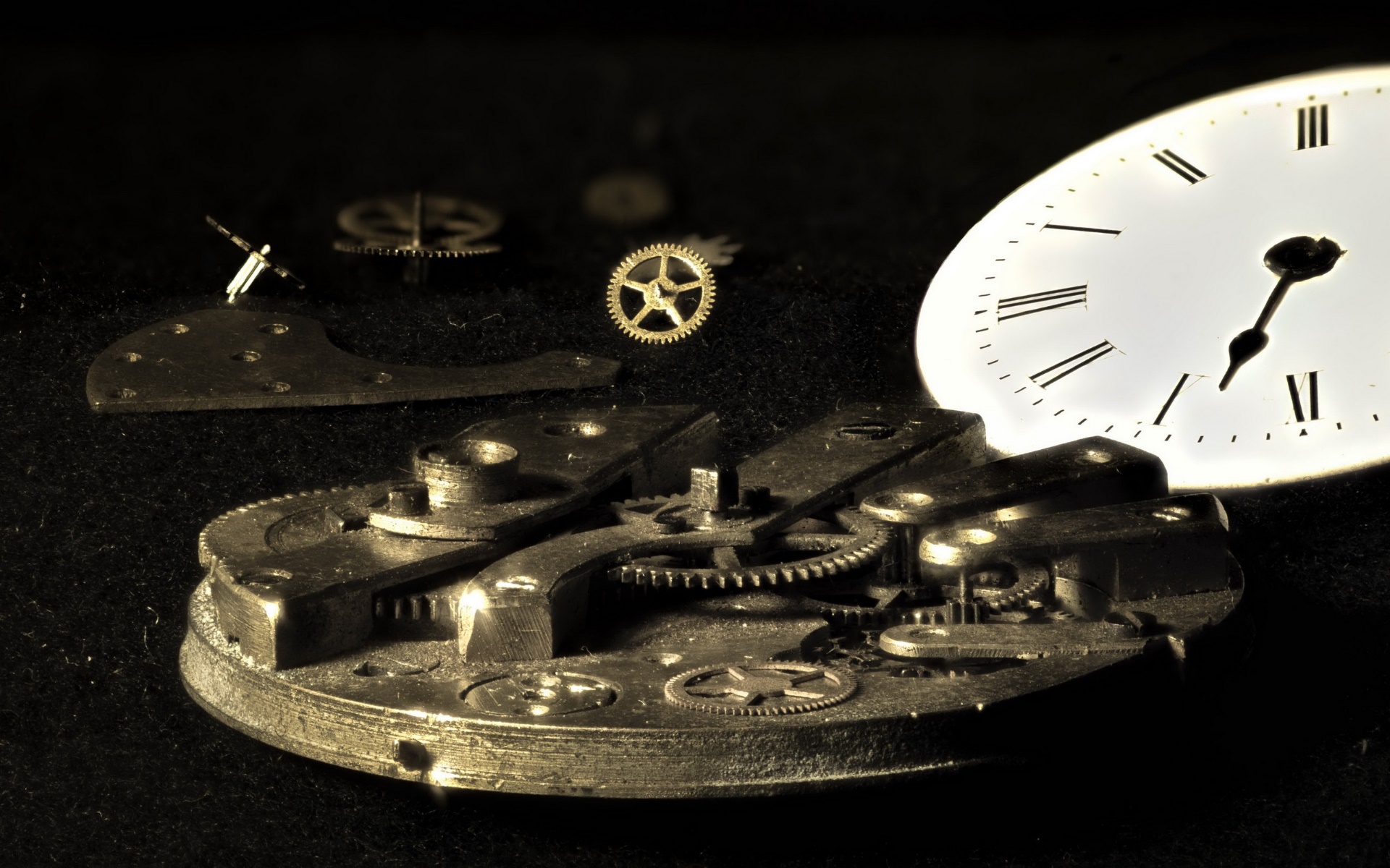technology, Gears, Clocks, Clockwork Wallpaper