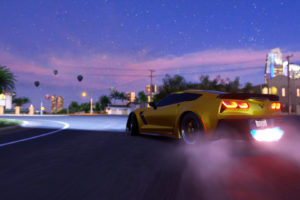 Forza Games, Forza horizon 3, Chevrolet Corvette Z06, Drifting, Car, Video games