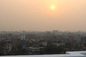 Sun, Rooftops, Cityscape, Bangladesh, Sky