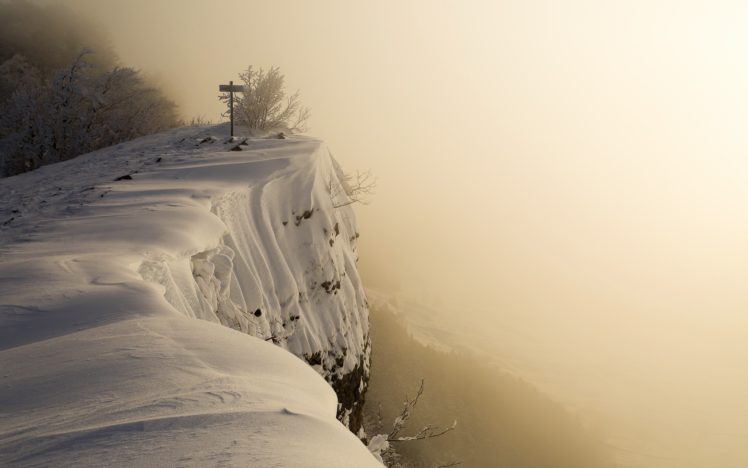 nature, Landscape, Snow, Cold, Winter HD Wallpaper Desktop Background