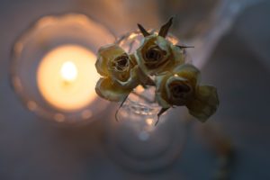 flowers, Candles