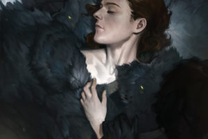 Ygritte, Redhead, Women, John snow, Game of Thrones, Victor Adame, Drawing