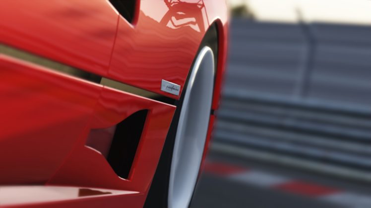 Assetto Corsa, Ferrari F40, Nordschleife HD Wallpaper Desktop Background