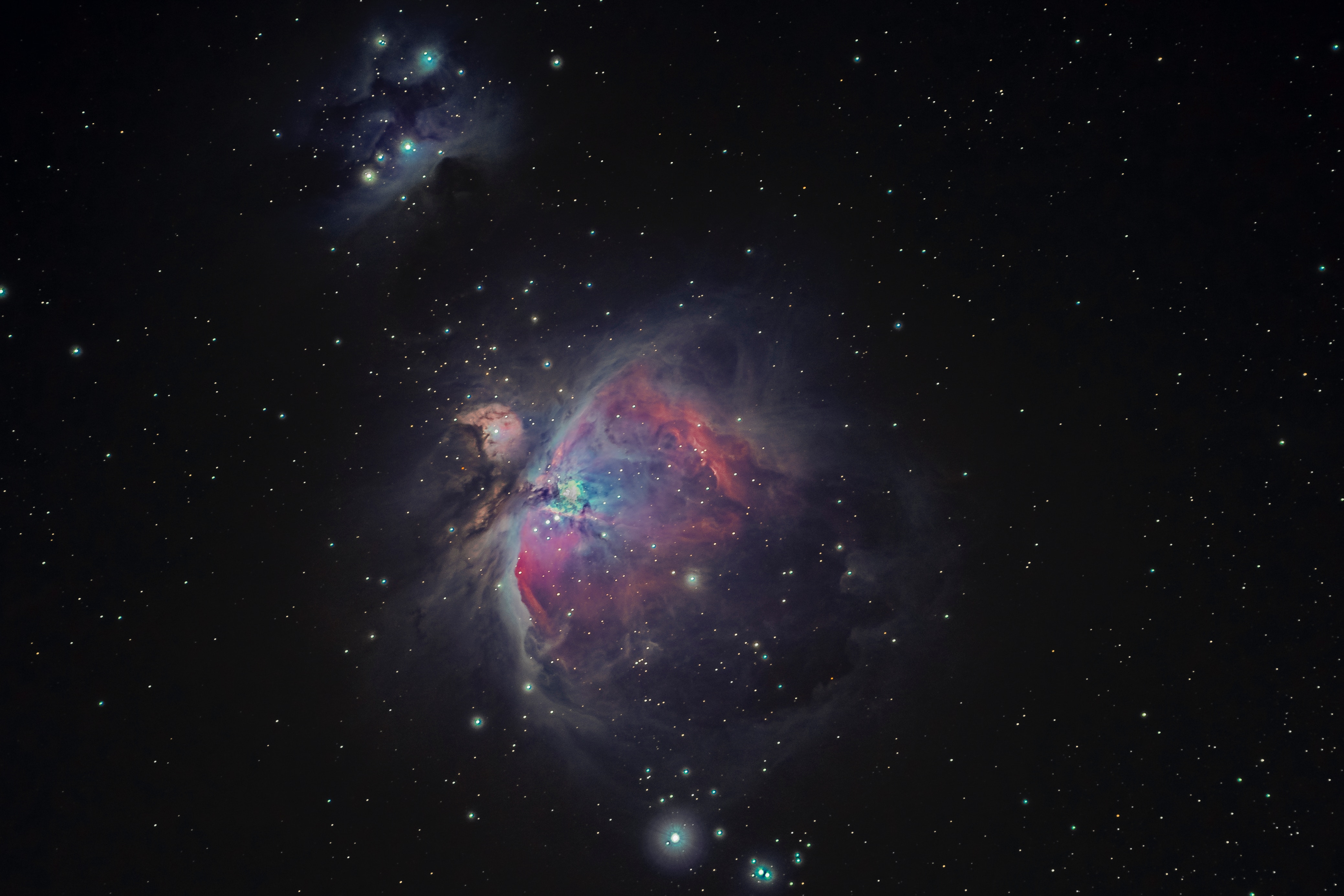 nebula, Space, Stars, Universe, Orion, Orion Nebula Wallpaper