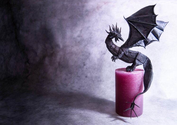 candles, Dragon, Paper, Origami, Game of Thrones HD Wallpaper Desktop Background