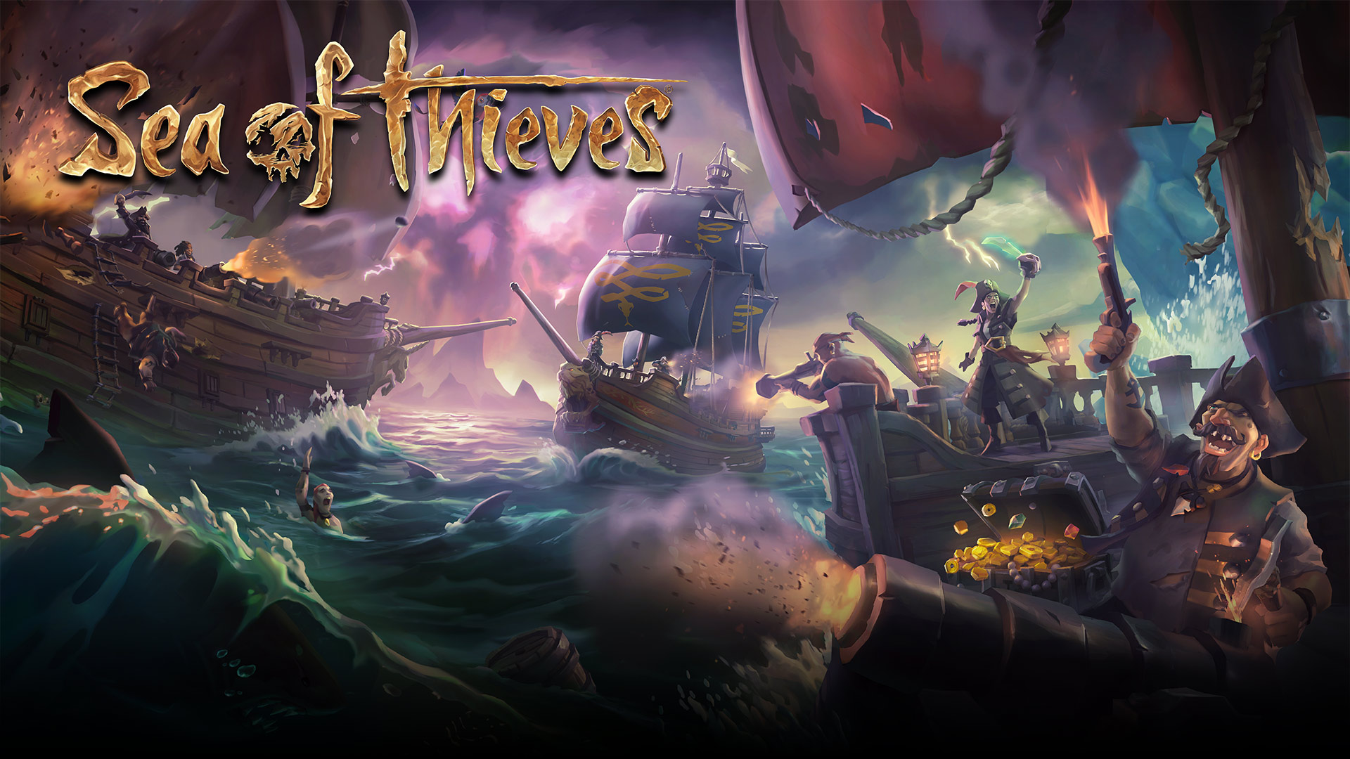 Sea of Thieves, Xbox, Video games Wallpaper