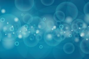 abstract, Minimalism, Simple background, Circle, Bubbles, Blue background