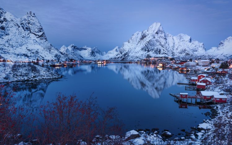 nature, Blue, Norway, Mountains, Landscape HD Wallpaper Desktop Background