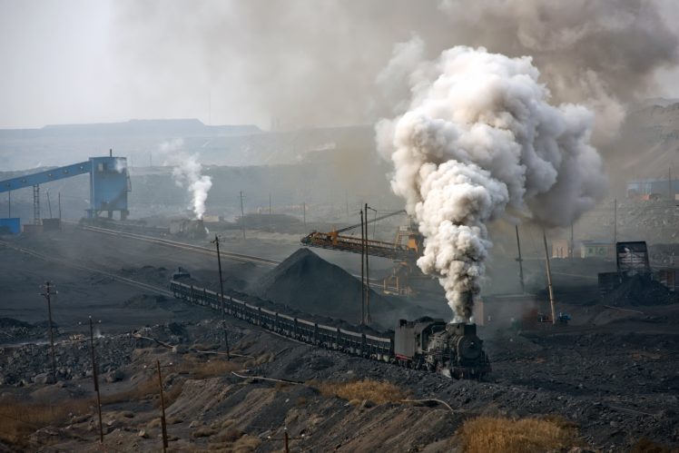 industrial, Steam Train, Train, Vehicle, Coal mine HD Wallpaper Desktop Background