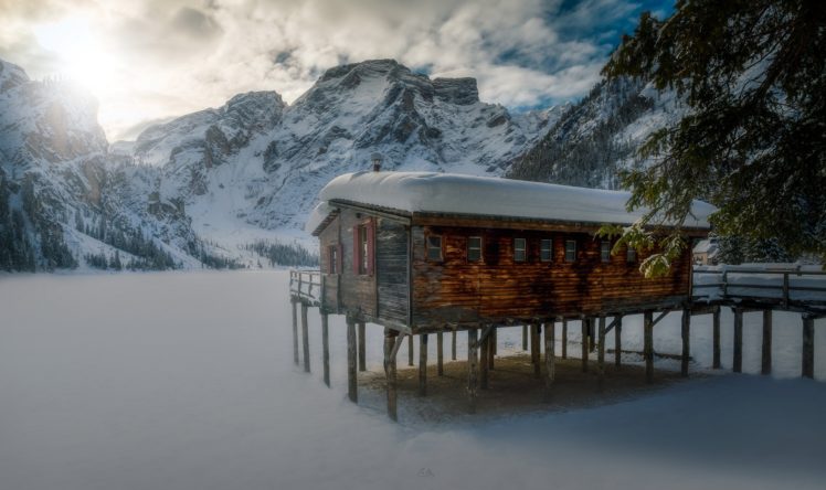 ice, Snow, Mountains, Nature, Winter HD Wallpaper Desktop Background