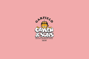 simple background, Simple, Garfield, Snapback, Cayler & Sons, Pink