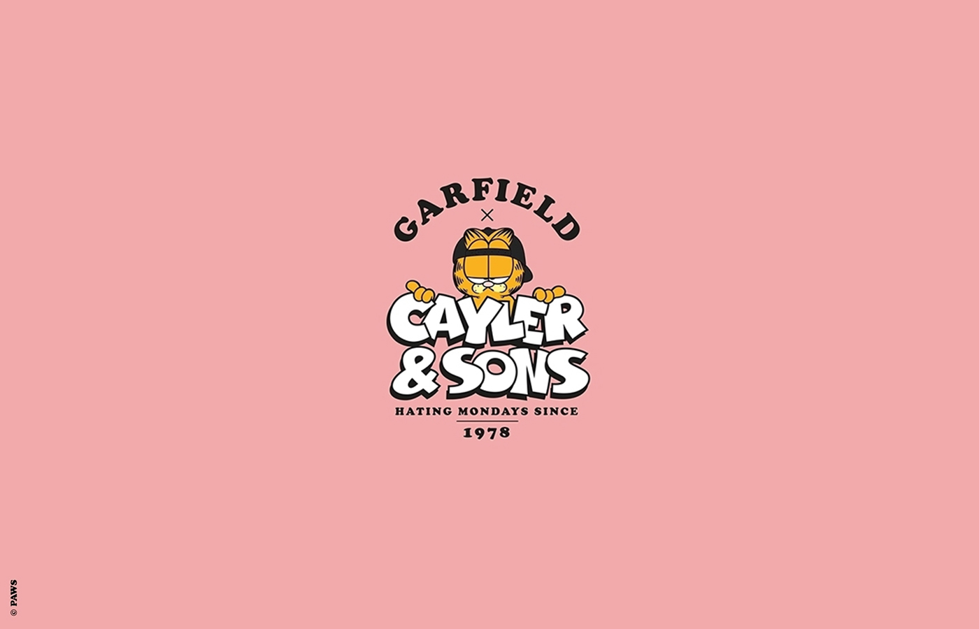 simple background, Simple, Garfield, Snapback, Cayler & Sons, Pink Wallpaper