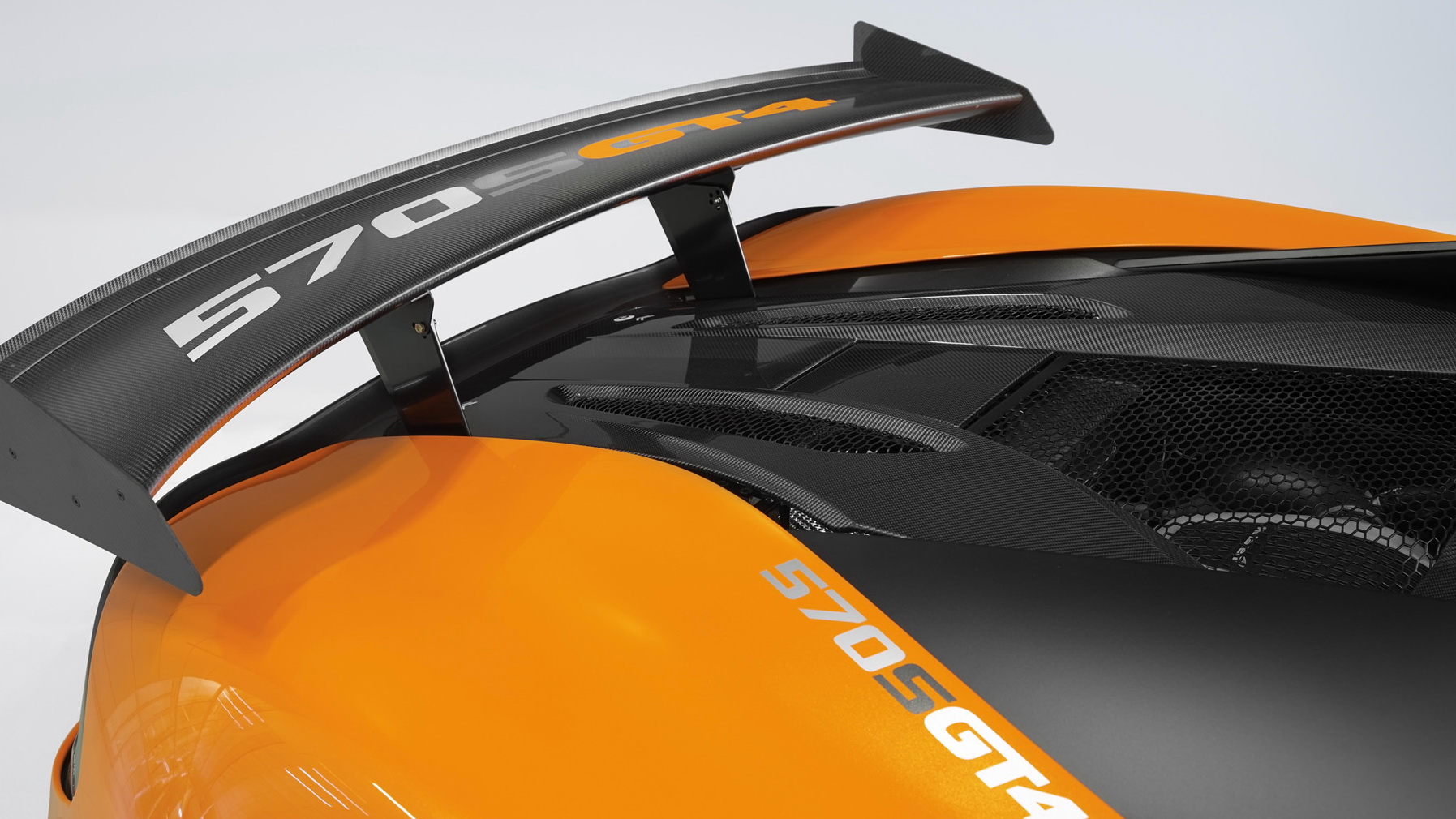 McLaren, McLaren 570S, McLaren 570S GT4, Spoilers Wallpaper