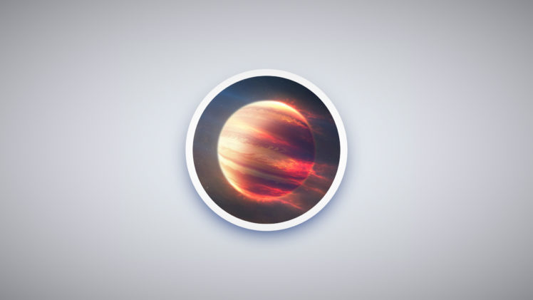 circle, Minimalism, Planet HD Wallpaper Desktop Background