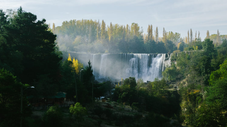 Saltos del Laja, Landscape, Waterfall, Chile, Nature HD Wallpaper Desktop Background