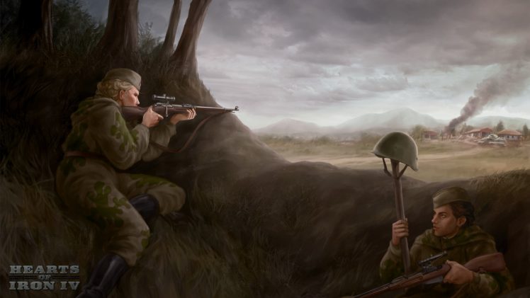 World War II, Girls with guns, Red army, Marksman HD Wallpaper Desktop Background