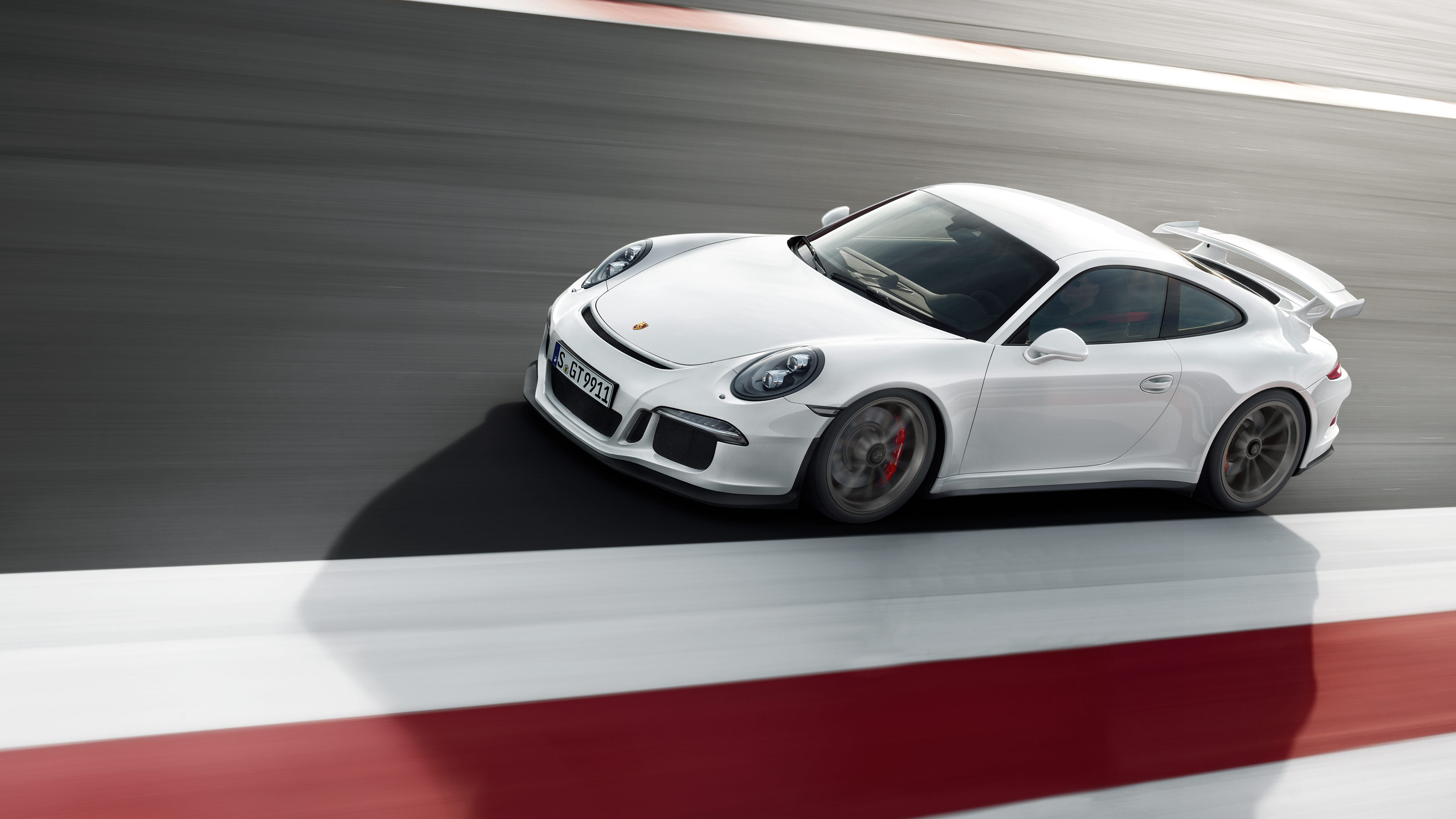 Porsche, Car, Long exposure, White cars Wallpaper