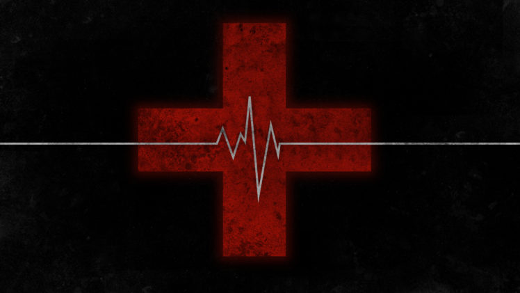 Medic, Heartbeat, Cross HD Wallpaper Desktop Background