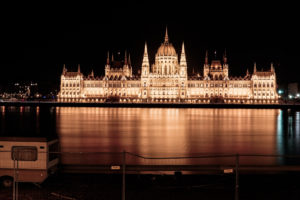 night, Cityscape, Hungarian Parliament Building, Budapest, Hungary