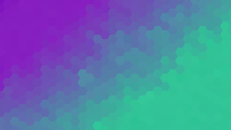 abstract, Hexagon, Low poly, Blue, Green HD Wallpaper Desktop Background