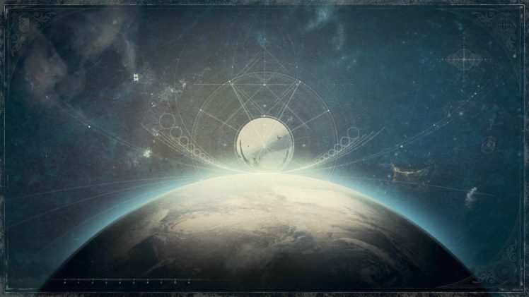 space, Earth, Sun, Destiny (video game) HD Wallpaper Desktop Background