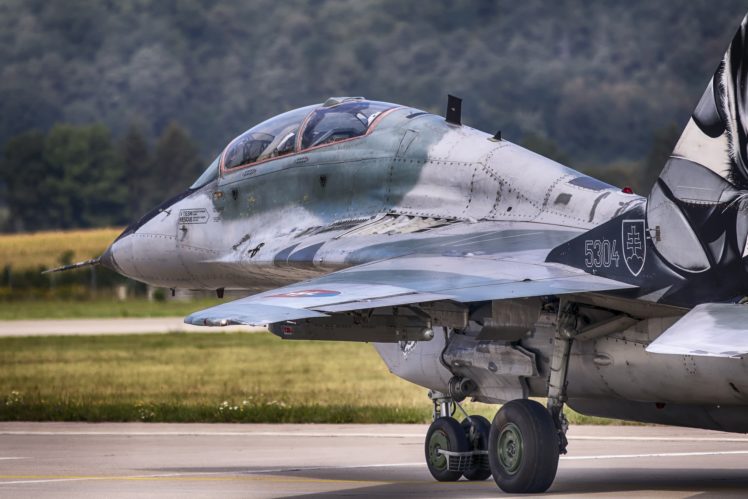 slovak air force, Mig 29, Aircraft, Jet fighter, Air force HD Wallpaper Desktop Background