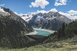 mountains, Nature, Forest, Clouds, Austria, Landscape