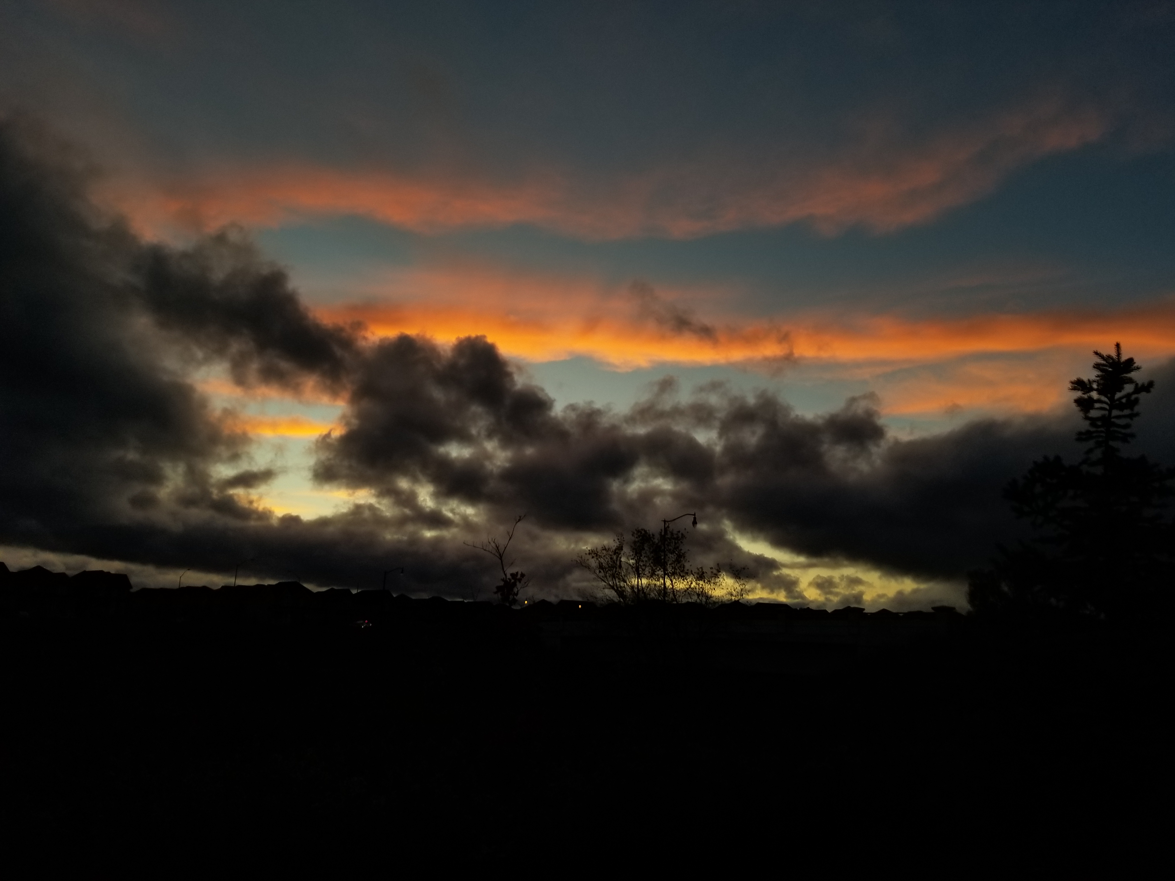 sunset, Nature, Clouds Wallpaper