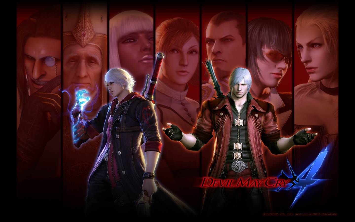 nero, Devil May Cry, Dante, Devil May Cry 4, Anime Wallpaper