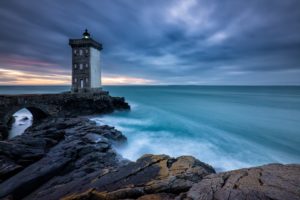 France, Sea, Sky, Lighthouse