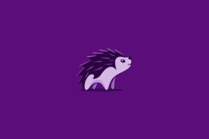 logo, Hedgehog, Simple