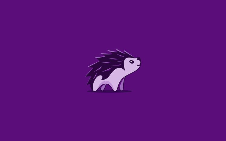logo, Hedgehog, Simple HD Wallpaper Desktop Background