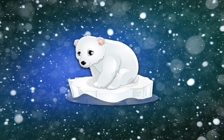 animals, Polar bears, Artwork HD Wallpaper Desktop Background